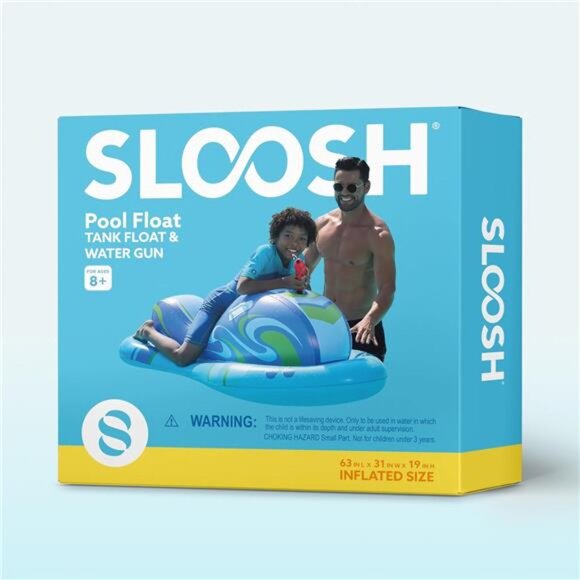 Kids Inflatable Jet Ski Pool Floats Pool Floaties with Water Guns Games‎ - Picture 7 of 7